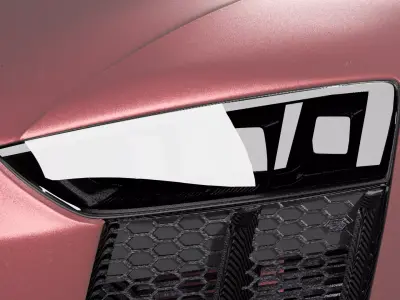 Accurate model of Audi R8 V10 Plus 3D model