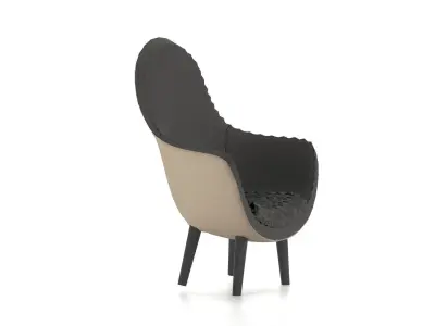 Chair Leather Design 2021 Free 3D model