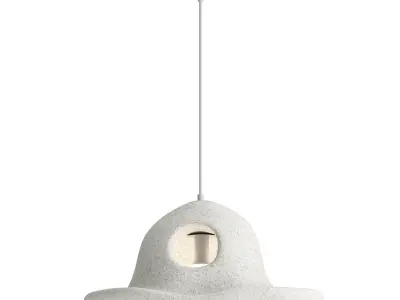 Office pendant light Low-poly 3D model