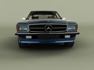 Mercedes-Benz R107 AMG 3D model