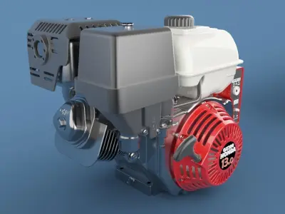 Honda Engine 3D model
