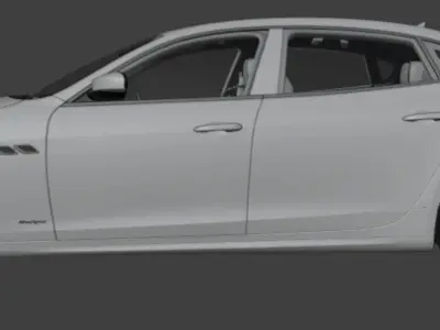 Maserati Quattroporte GTS 3D model