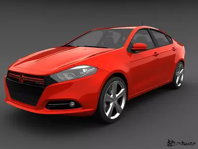 Dodge Dart 2013 3D model