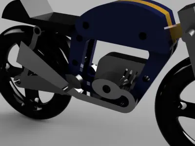 Cafe Racer 3D print model