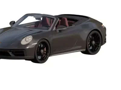 Porsche 911 Carrera Cabriolet GTS 3D model