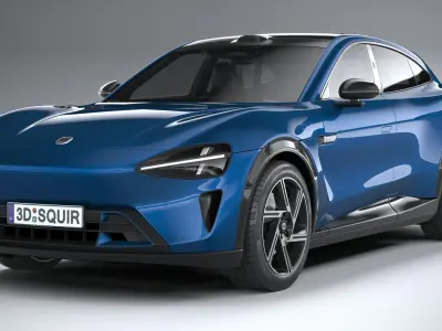 Xiaomi YU7 2025 3D model