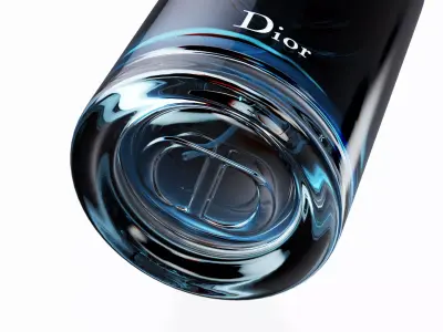Dior Sauvage 100ml perfume Bottle 3D model