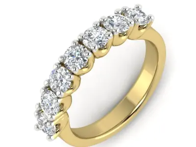 Women ring 3dm Render details 3D print model