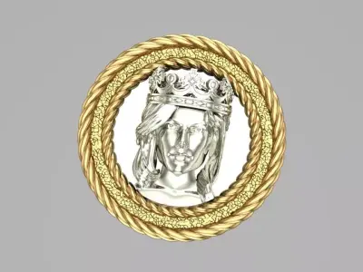 Queen on the Ring 3D print model