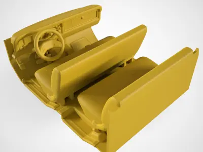 F250 CAR INTERIOR 3D print model