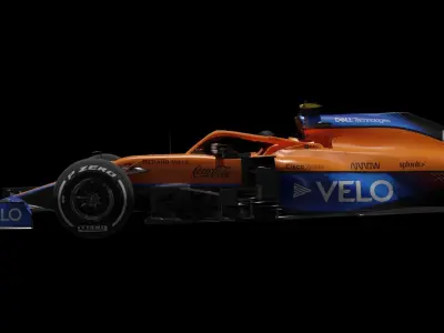 f1-2021-mclaren-mcl mclaren car 3D model