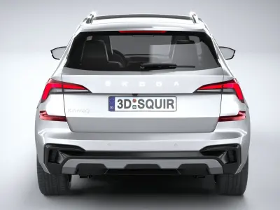 Skoda Kamiq 2024 3D model