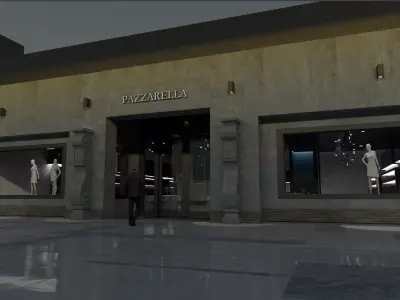 Ventana con maniqui Free 3D model