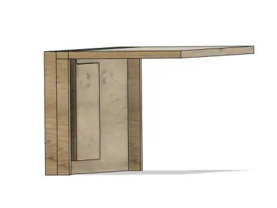 MASA- TABLE  Low-poly 3D model