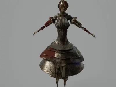 Ancient Android Free 3D model