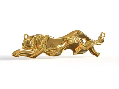 collection of jewelry with the Tiger Motif Collection 3D Model Pack