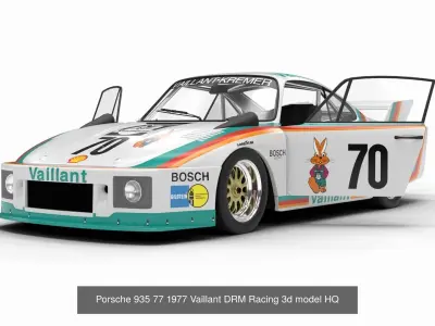 Pack Porsche 935 car HQ interior