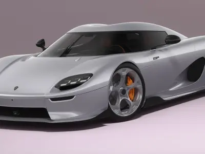 Koenigsegg CC850 3D model