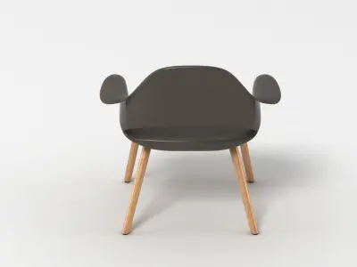 Eero S Organic Chair 3D model