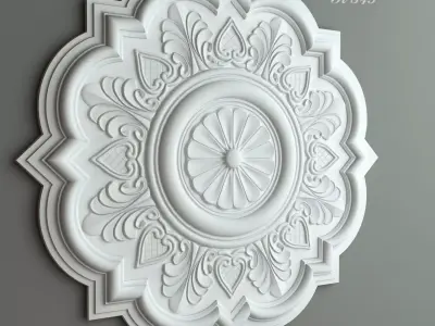 Ceiling rose Gaudi Decor 3D model