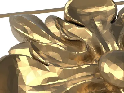  decorative pattern ready for 3D printing 3D model 85