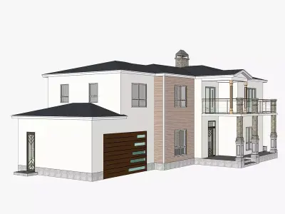 Modern House 03 -Archimple LLC 3D model