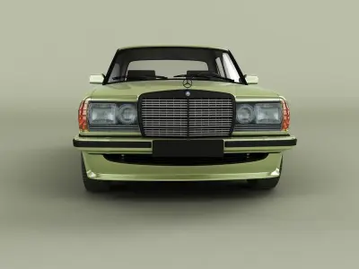 Mercedes-Benz W123 AMG 3D model