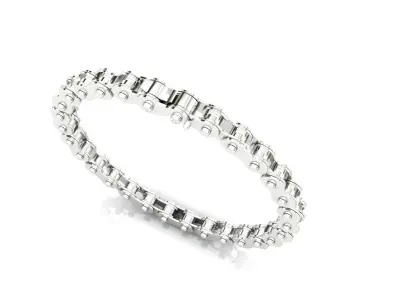 Bike Chain Bracelet 3D print model