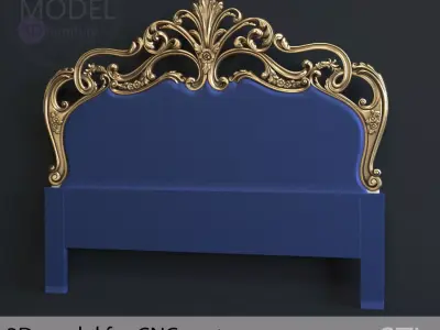 BED luxury for CNC router 3D model