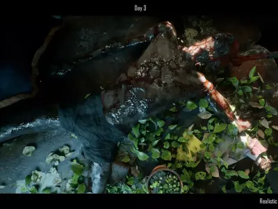 Zombies - Modular Four Pack Low-poly 3D model