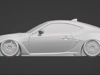 Toyota GT86 Rallybacker FZRNS6 3D model