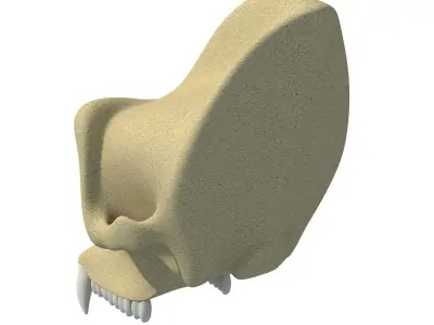 Gorilla Skull 3D model