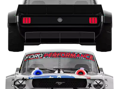 Hoonicorn Mustang V2 3D model
