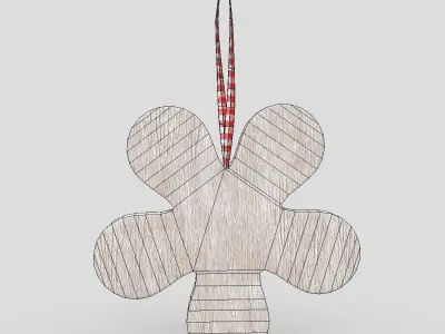 Deco Flower Low-poly 3D model