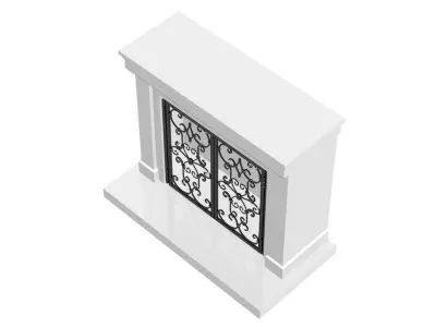 Fireplace 03 3D model
