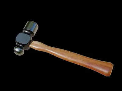 This is 3d model Hammer  3D model