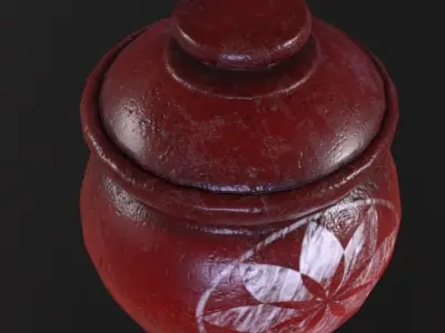 Clay Pot 3D model
