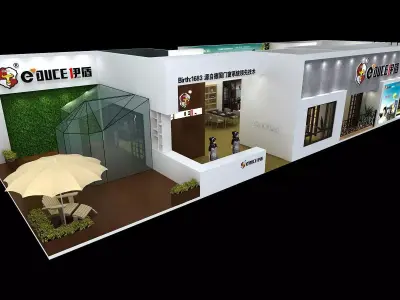 Exhibition - Area - 25X8-3DMAX2012-06 3D model