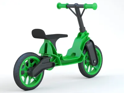 Balance Bike Hobby Bike Magestic 3D model