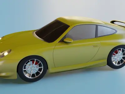 Porsche 911 GT3 3D model 3D model