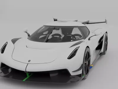 Koenigsegg Jesko Attack 3D model