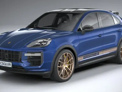 Porsche Cayenne Turbo GT 2024 3D model