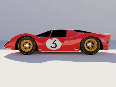 Ferrari 330 P4 3D model