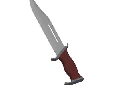 KNIFE AS RAMBO III 3D print model