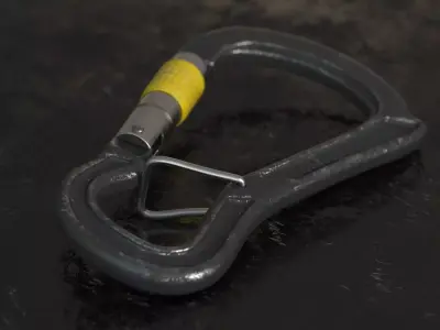 Carabiner 3D model purchase