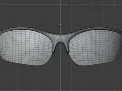 Sport Glasses 3D model