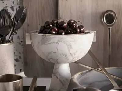 Table Decor Kitchen 3D model