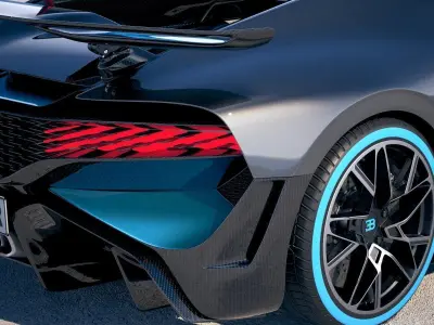 Bugatti Divo 2019 3D model