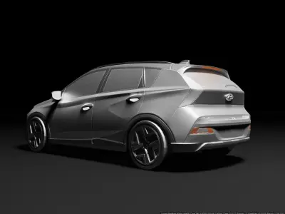 Huyndai Bayon simply model 3D model