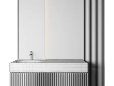 Luxury Bathroom65 3D model